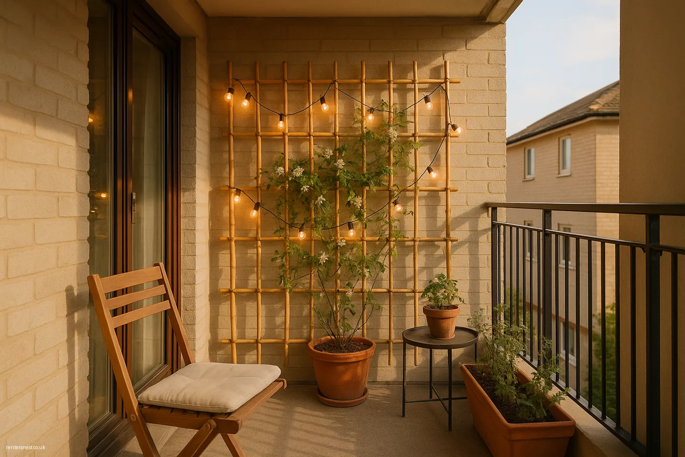12 Stylish Landlord-Approved Small Balcony Ideas for Rented Flats and Houses