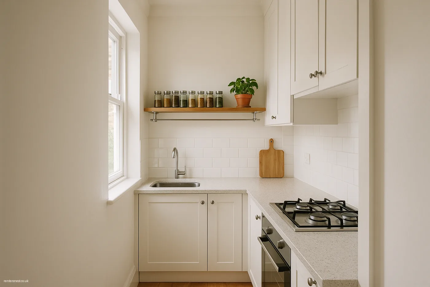 12 Clever No-Nails Small Kitchen Ideas Without Losing Your Deposit