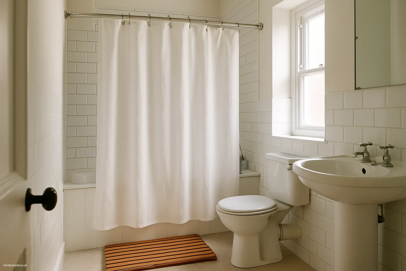 10 Stylish Renter-Friendly Small Bathroom Ideas That Cost Next to Nothing