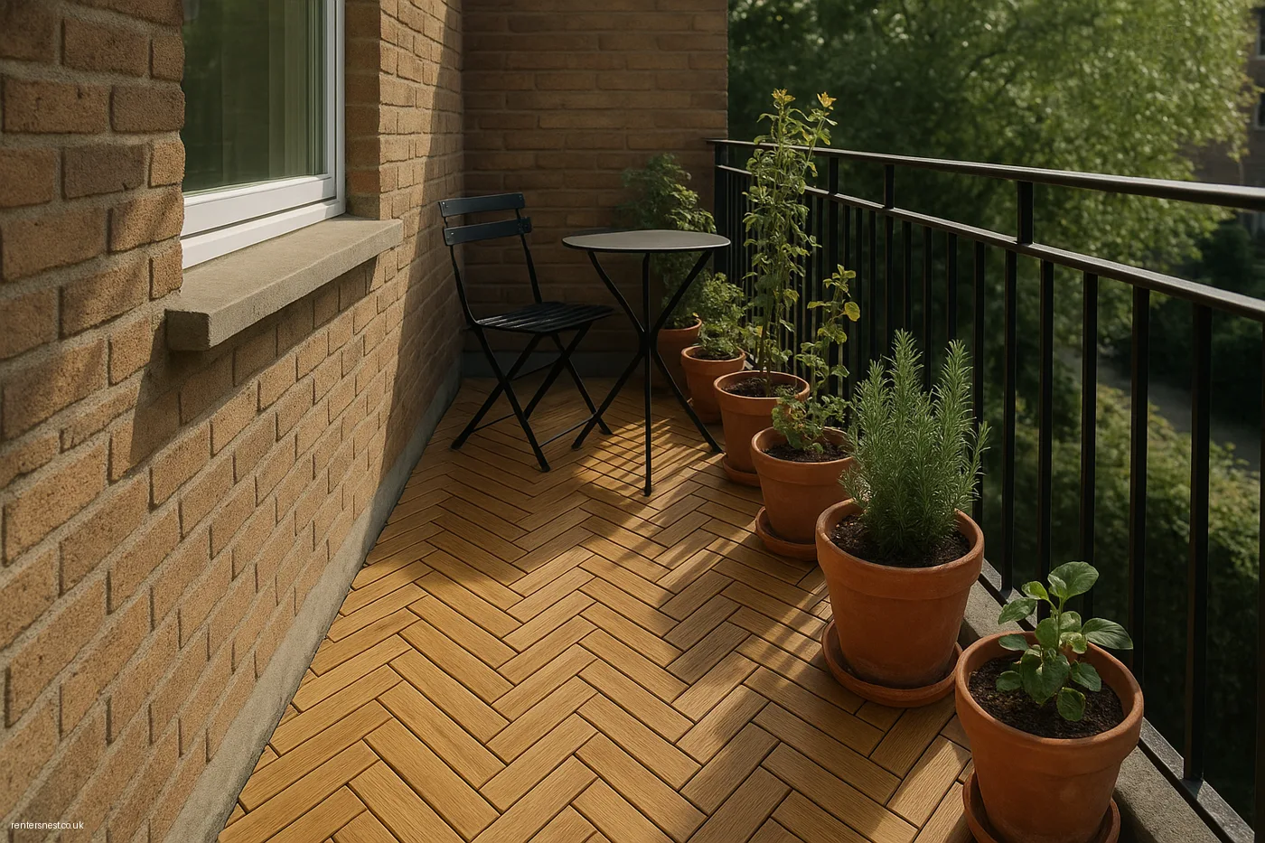 10 Smart Temporary Small Balcony Ideas Without Losing Your Deposit